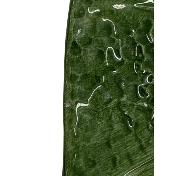 Italian Majolica Green‎ Cabbage Leaf Plate Read condition - Picture 3 of 7